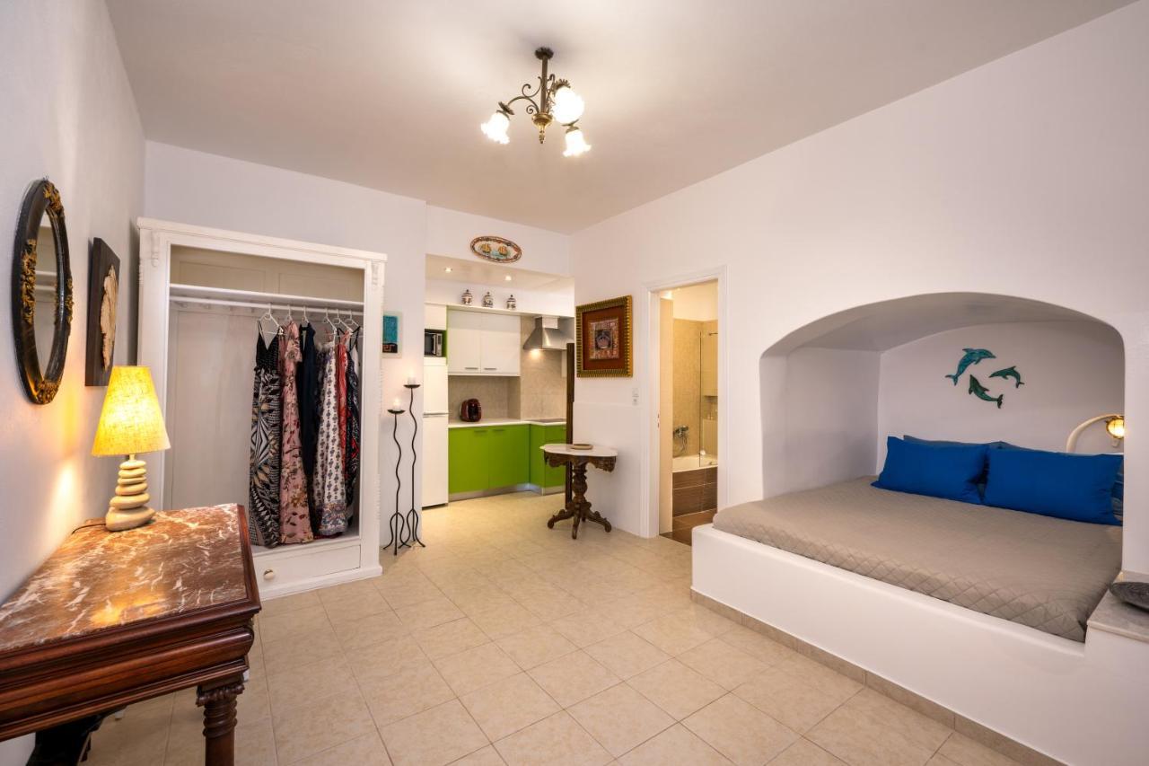 Moschatos Beach House Kamári Exteriér fotografie